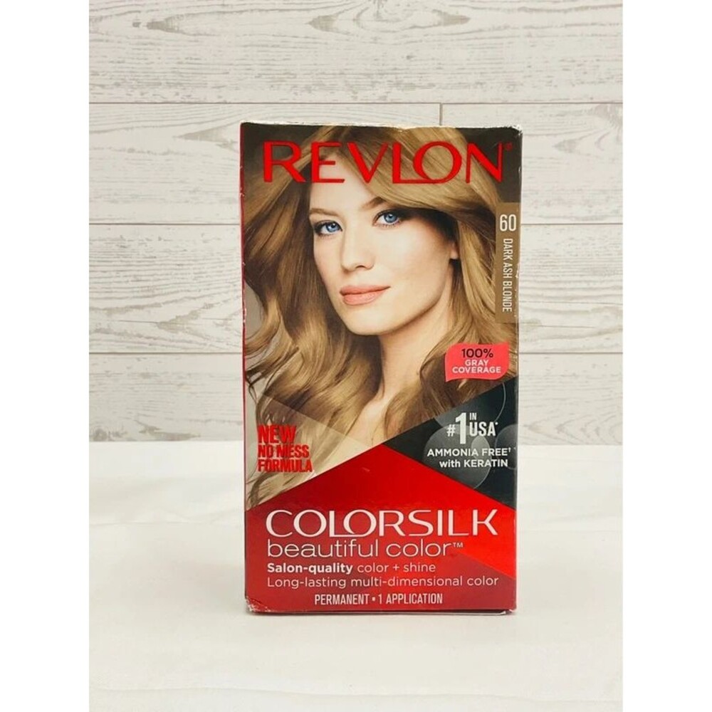 Revlon Color Silk Beautiful Permanent Color 60 Dark Ash Blonde